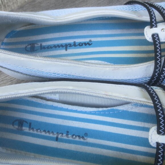 Champion Ladies Ballet Athletic Casual Flats Slip On Shoes - Size 7.5. - Picture 4 of 15